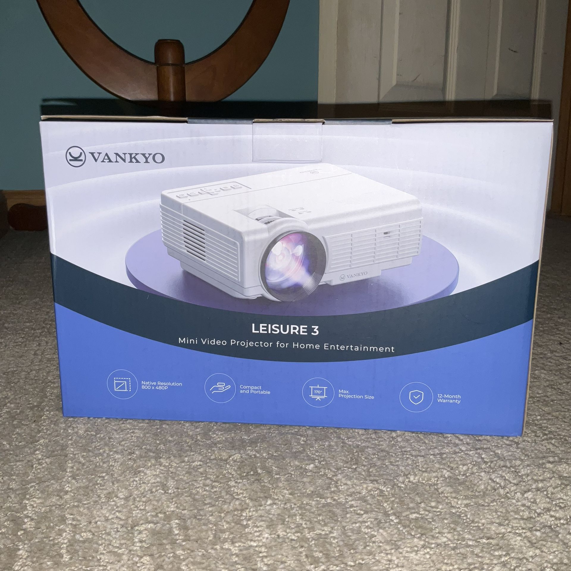 VANKYO Leisure 3 1080P Mini Projector