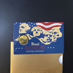 Mount Rushmore Gold Coin 