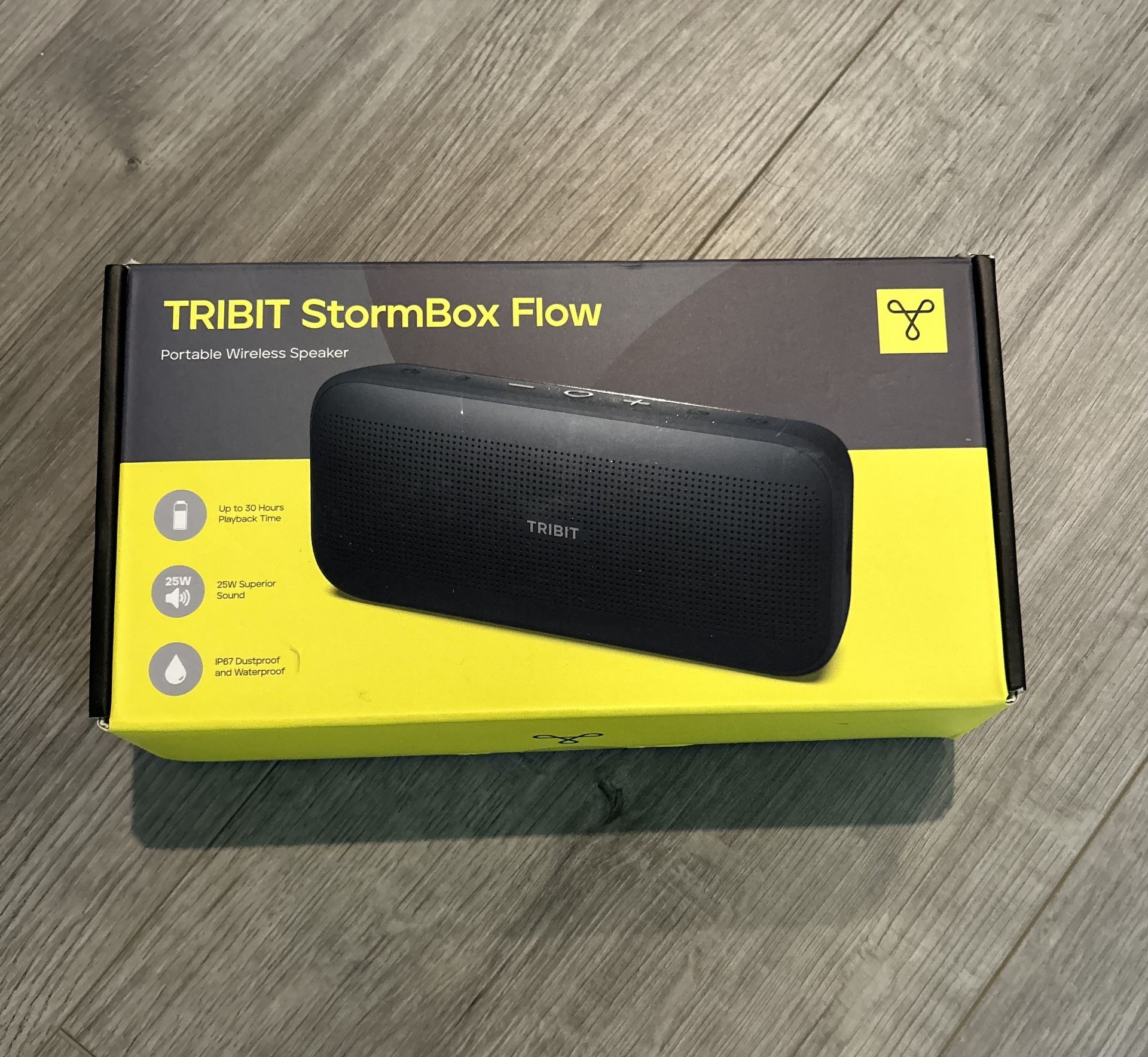 Tribit StormBox Flow Bluetooth Speaker, Portable Speaker with XBass, 30H Playtime Wireless Speaker