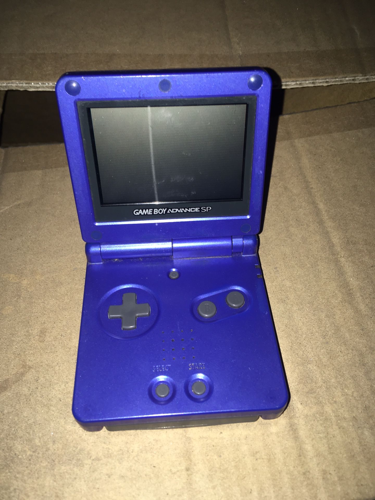 Gameboy Advance SP With Kirby Game