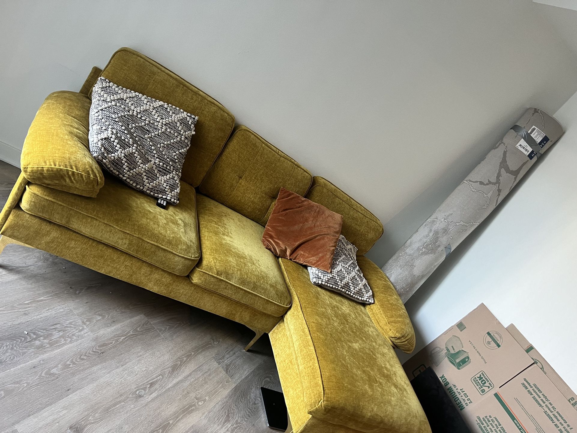 Mustard Yellow Couch