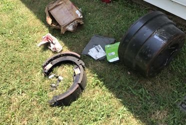 New Front brake shoe kit HDAW (ABD) n a drum