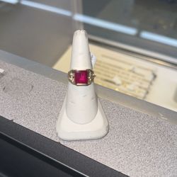 14k Men Ring Two Tone 