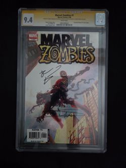 Marvel Zombies #1 CGC 9.4 Signature Series Signed by Robert Kirkman & Arthur Suydam