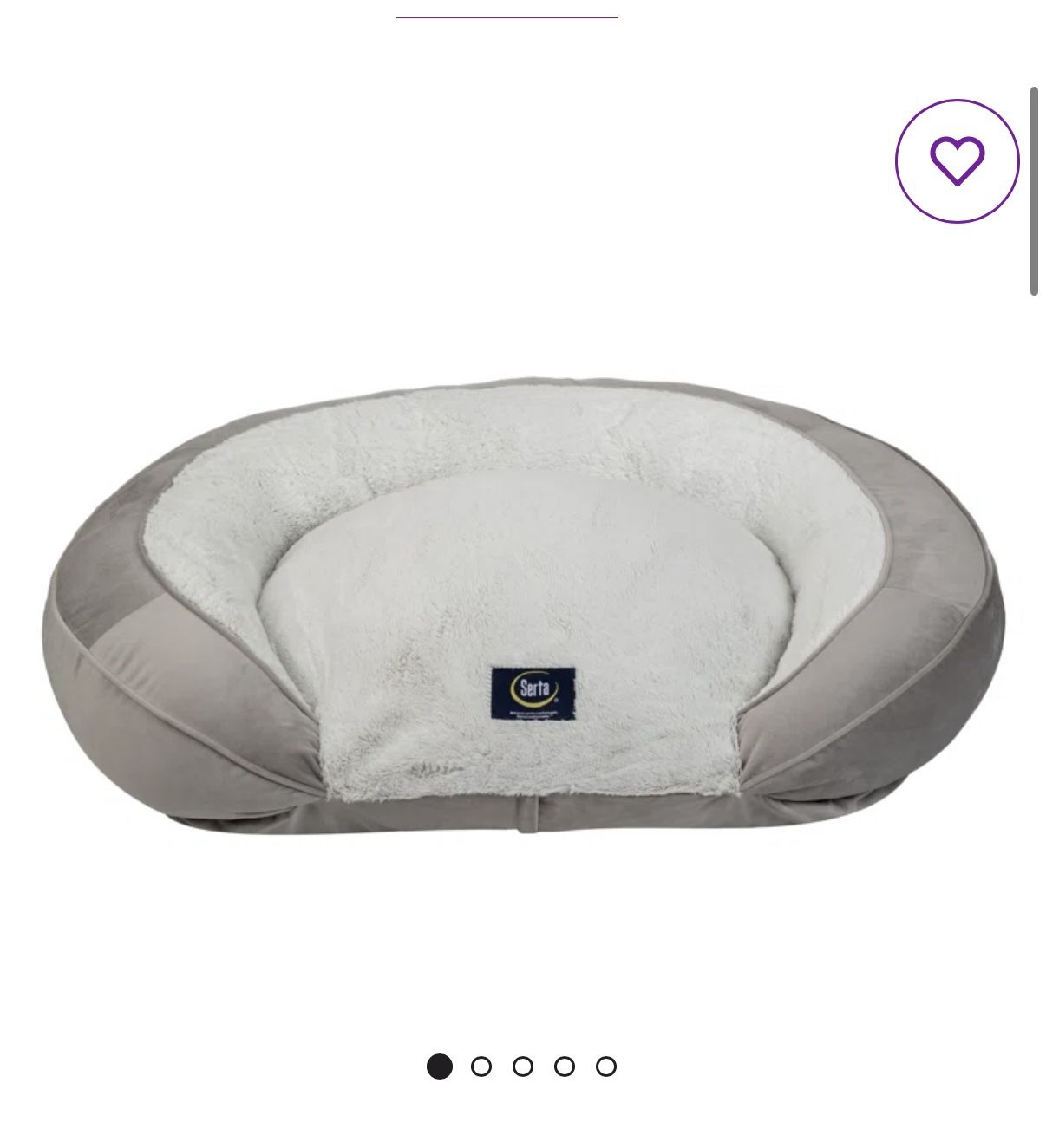 New Serta Large Dog Bed
