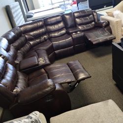 NEW RECLINING SECTIONAL ONLINE DEAL - Special Financing Available Just 40 Down