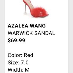 Azalea Wang Beautiful New Red Heels!
