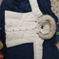 LONDON FOG White XL Coat