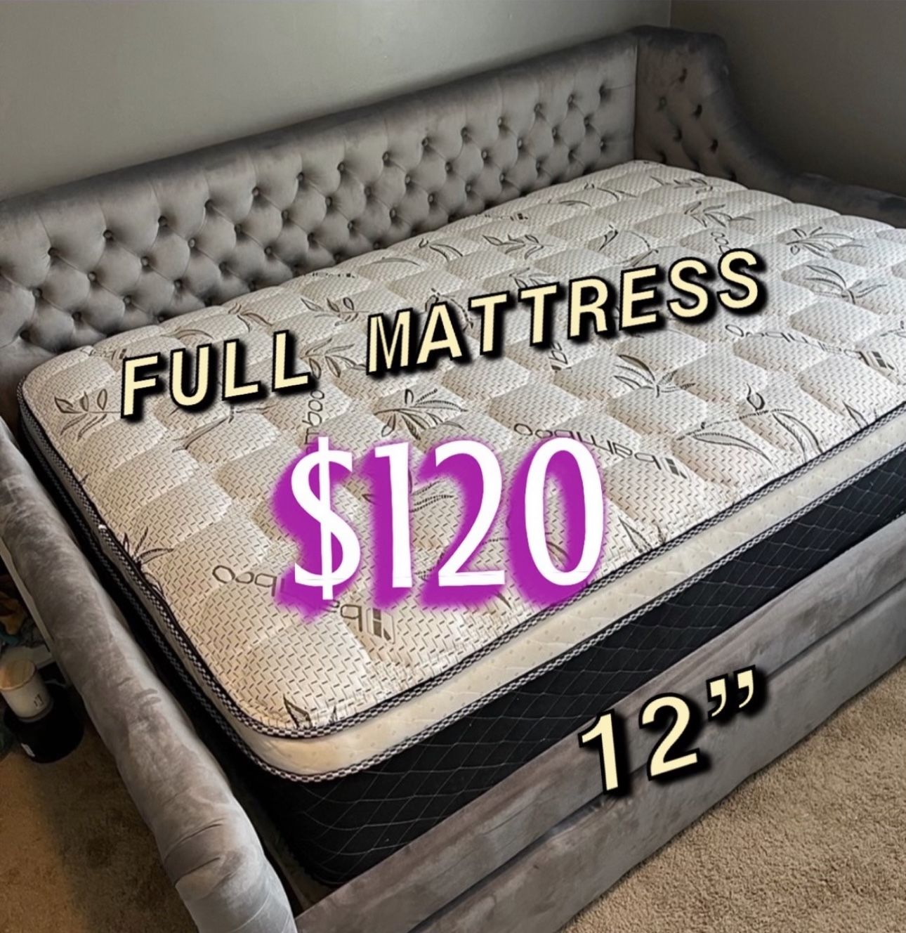 New Full Mattress