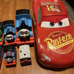 A Bundle Of Thomas And Friends And Lightning McQueen 