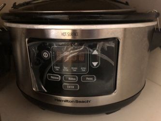 Hamilton beach slow cooker