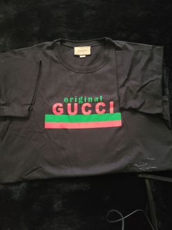 Gucci Original Gucci Printed T-shirt
Black/Red/Green