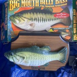Vintage 1999 Singing Big Mouth Billy Bass (Open Box)