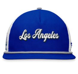Los Angeles Dodgers Fanatics Heritage Golfer Snapback Hat - Royal