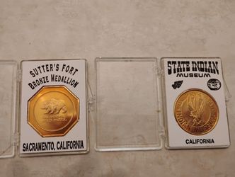 Bronze Coins Pick Up Oroville Ca $8 Both