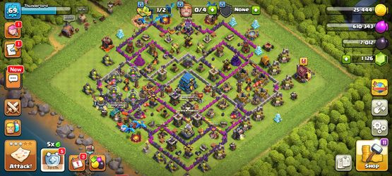 Clash of clans TH 12