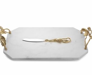 Michael Aram Enchanted garden Cheeseboard With Knife