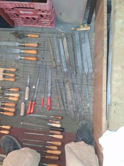 Chisels,files,planers.
