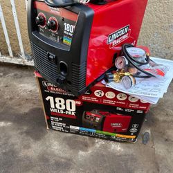 Weld-Pak 180 Amp MIG Flux-Core Wire Feed Welder, 230V, Aluminum Welder with Spool Gun sold separately