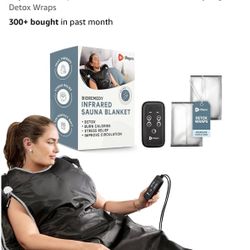 LifePro BioRemedy Infrared Sauna Blanket - Portable Far Infrared Home Sauna for Detox, Tension and Relaxation - Adjustable Temperature (113-176°F) - I