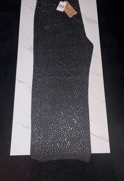 Watson Black Rhinestone Flare Jeans