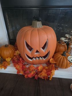 Halloween pumpkin decor