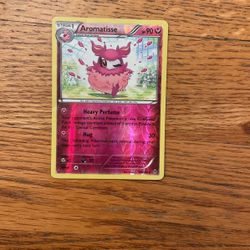 Aromatisse Pokemon Stage 1 Card (Glossy)