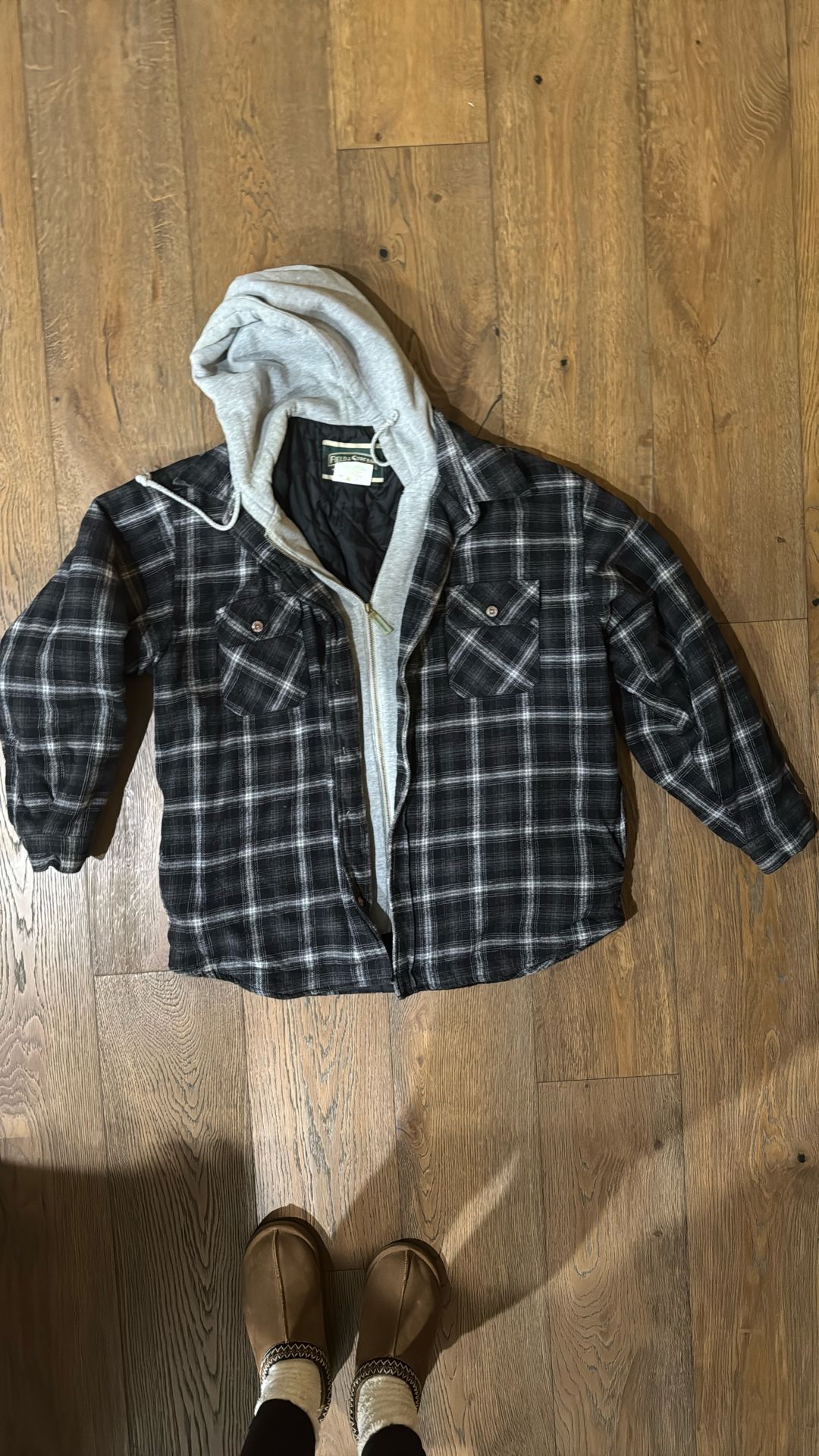 Men’s Field & Stream Zip Up Hoodie Jacket XL