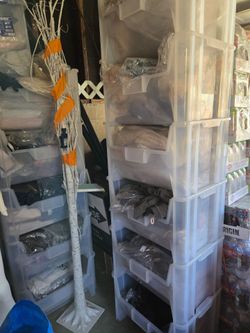 Plastic bins