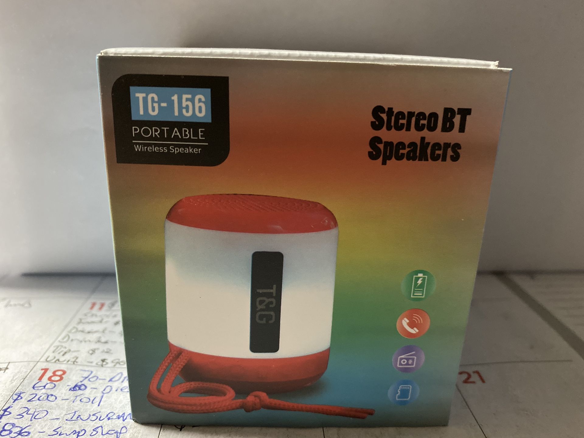 Jbl style speaker Tg-156
