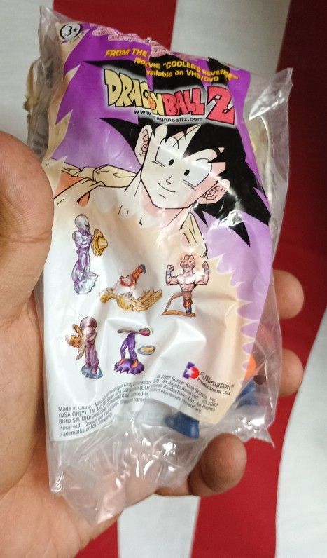 Vintage Burger King Dragon Ball Z Ki Flying Krillin & Gohan