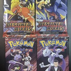 Pokemon Destined Rivals Booster Pack Sealed
