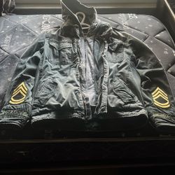 Levi’s U.S. Army Hoodie, Size Medium 