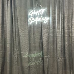 Happy Birthday Led Sign