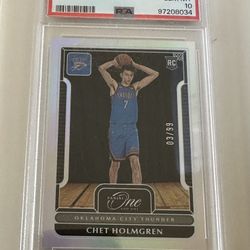 🔥Chet Holmgren /99 RC PSA10!🔥