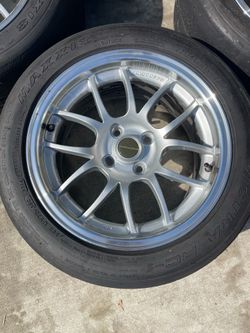 949 Racing 6ul wheels 15x8 4x100 Victra Maxxis Rc- tires 225/45/15 not Volk Rays Mugen Spoon rota work ssr