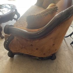 Loveseat Couch And Center Table Great Shape 