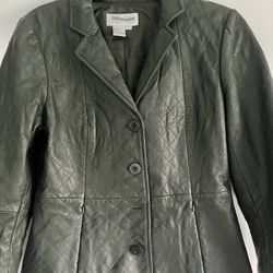 Leather Coat Women 