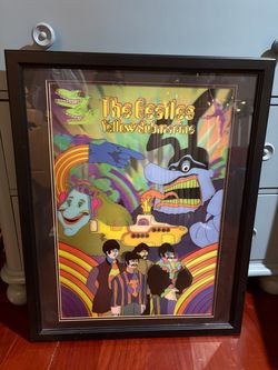 2009 The Beatles “Yellow Submarine” 3D Lenticular/Holographic Postet