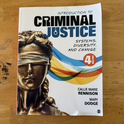 Introduction To Criminal Justice 