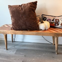 Wood Bench