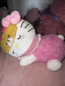 sleeping hello kitty