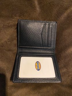 New men’s leather Wallet, OBO