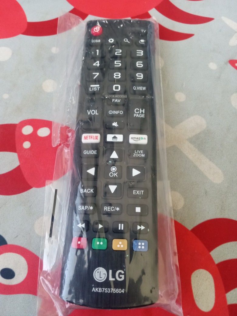 LG REMOTE CONTROL SMART TV