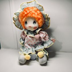 intage Precious Moments Plush Clown Stuffed Toy 15” Collectible Memorabilia