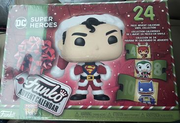 FUNKO POP CALENDAR DC SUPER HEROES 