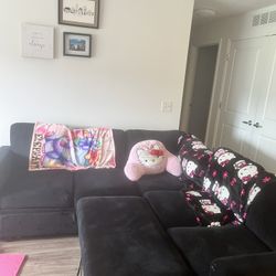 Black Sectional Sofa