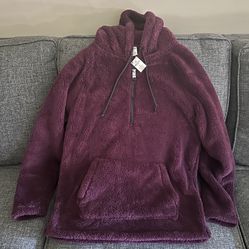 Victoria Secret PINK Maroon fleece