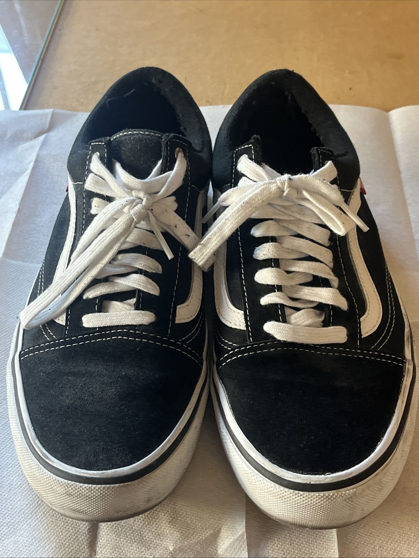 Vans Ultra Cush HD Pro 721454 Skateboard Black Shoes Men's Size 12