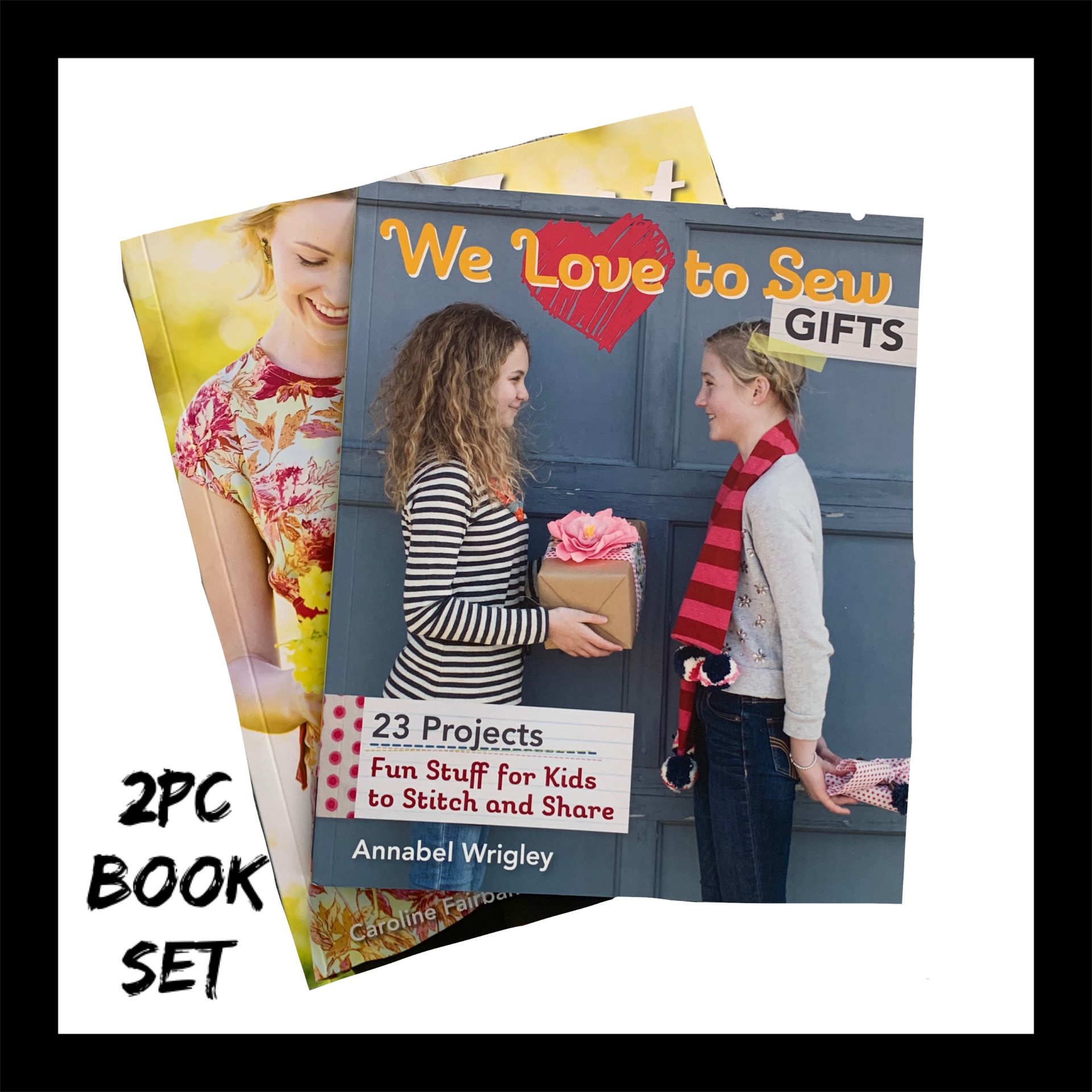 NWT 2Pc Sewing Book Set